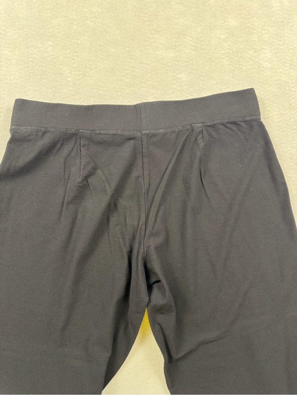 Eileen Fisher Woman’s Large Black Viscose Blend Stretch Pants Pull On Chic 34x28 - Picture 4 of 10